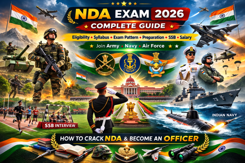 NDA Exam 2026 Complete Guide